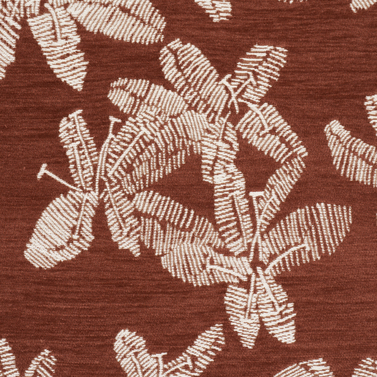 Schumacher Hibiscus Teak Fabric 83810