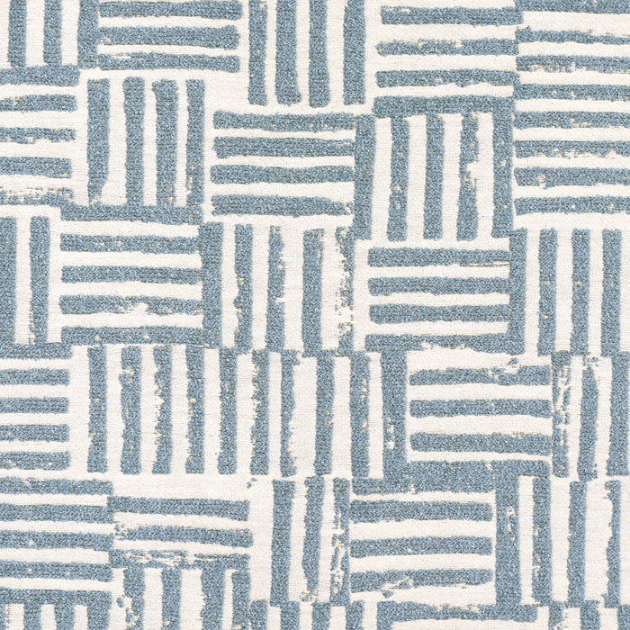 Schumacher Patchwork Ocean Fabric 83822