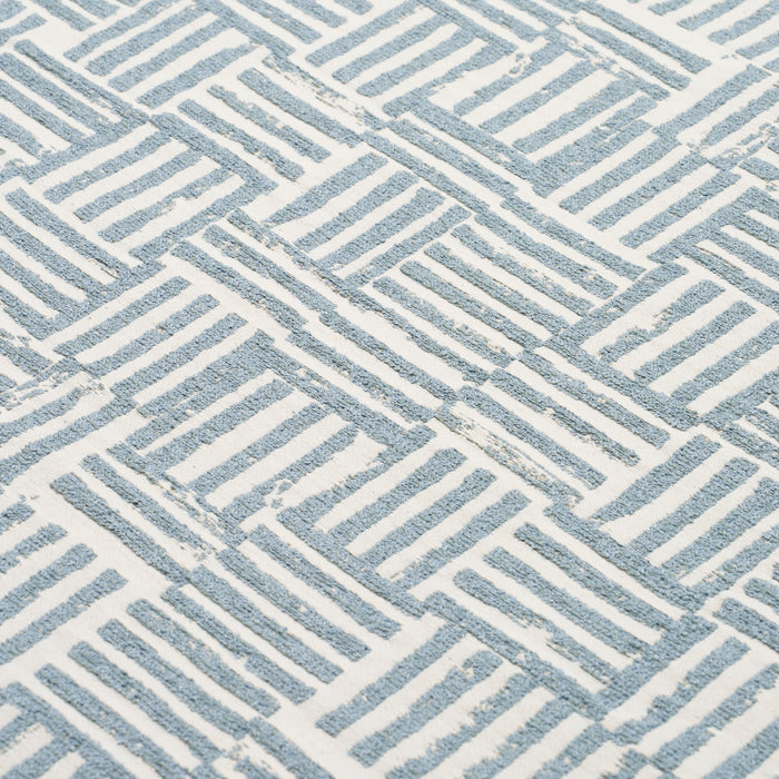 Schumacher Patchwork Ocean Fabric 83822