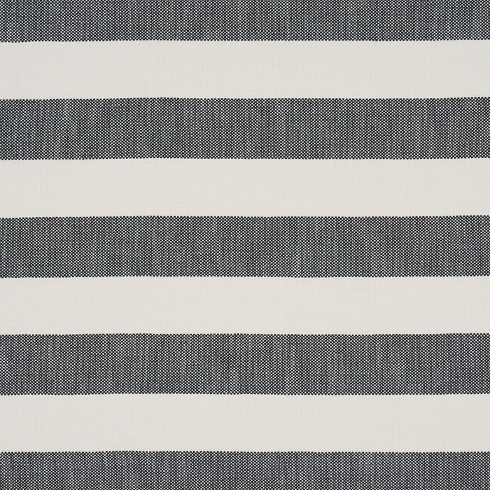 Schumacher Desert Wide Stripe Charcoal Fabric 83832