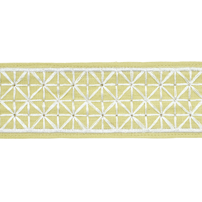 Schumacher Directoire Tape Narrow Citron Trim 83853