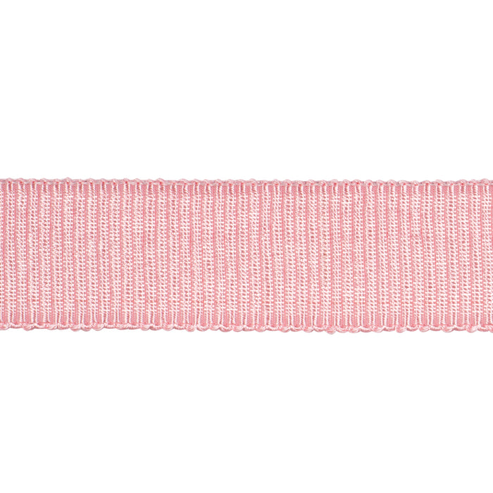 Schumacher Medium Faille Tape Blush Trim Sample 83863