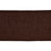 Schumacher Wide Faille Tape Chocolate Trim 83873