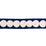 Schumacher Castille Tape Narrow Navy Trim Sample 83882