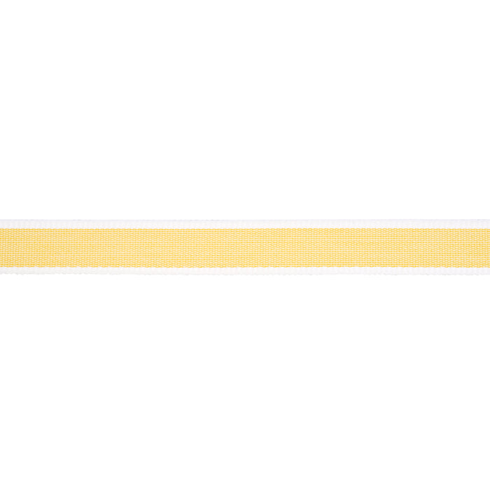 Schumacher Sandpiper Tape Narrow Yellow Trim Sample 83890