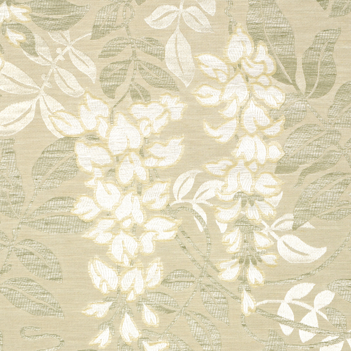 Schumacher Lucia Wisteria Moss Fabric 83901