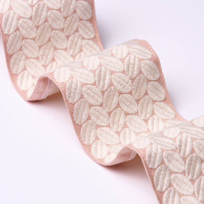 Schumacher Berkeley Tape Wide Blush Trim 83910