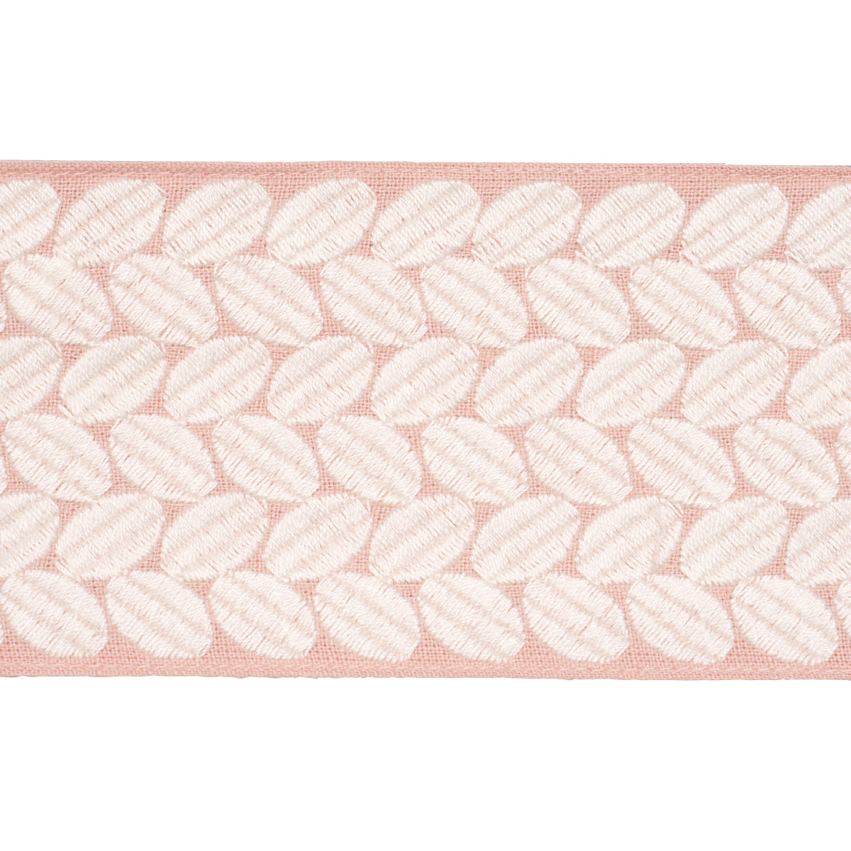 Schumacher Berkeley Tape Wide Blush Trim 83910