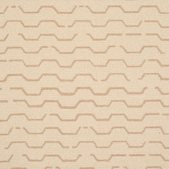 Schumacher Patek Wool Boucle Sand Fabric Sample 83931