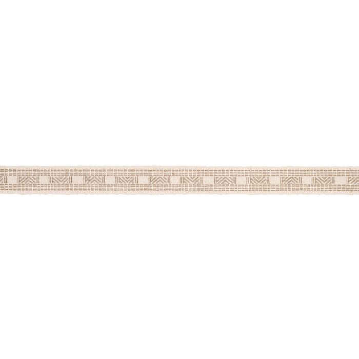 Schumacher Nael Linen Cotton Tape Oyster Trim Sample 83981