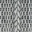 China Seas Newport Rattan Black Gray Fabric Sample 8400-01W