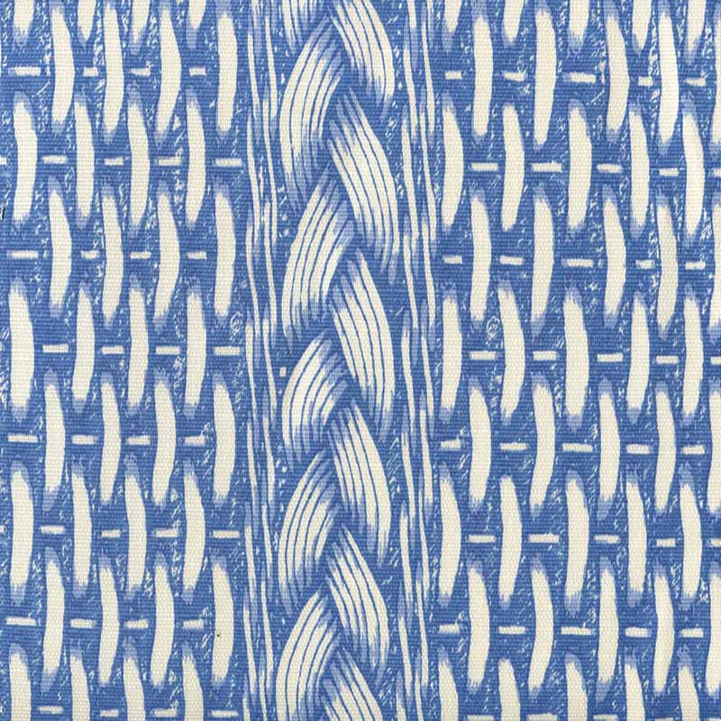 China Seas Newport Rattan New Royal Blue Fabric 8400-04