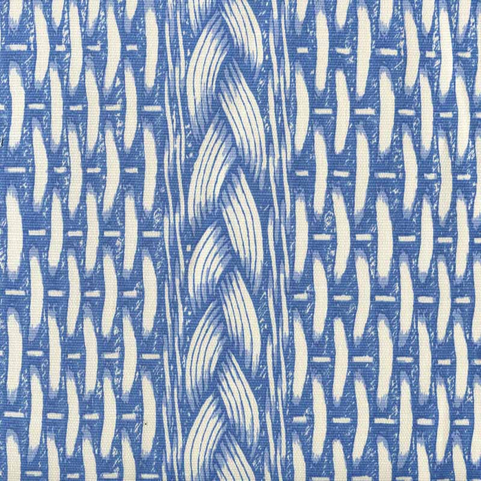 China Seas Newport Rattan New Royal Blue Fabric Sample 8400-04