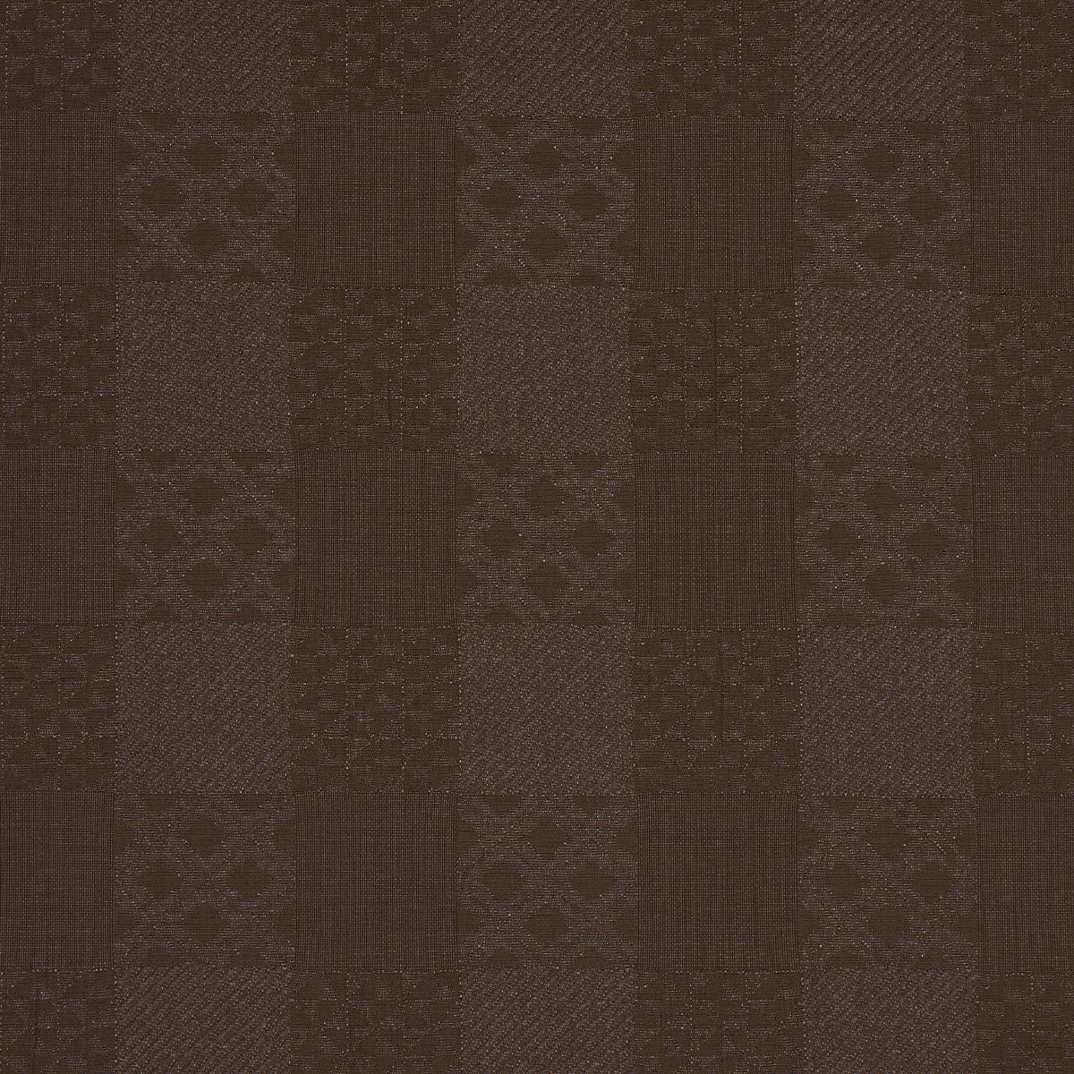 Schumacher Malia Cedar Brown Fabric Sample 84051