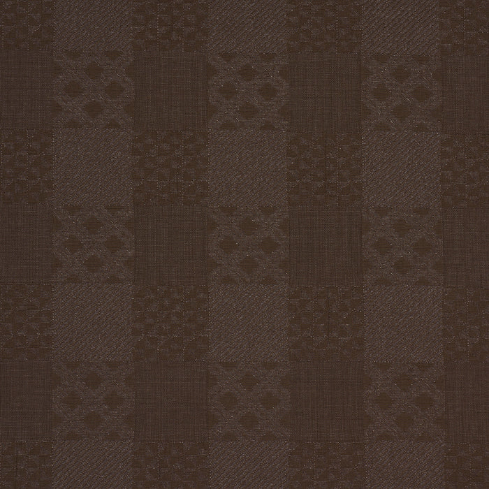 Schumacher Malia Cedar Brown Fabric Sample 84051