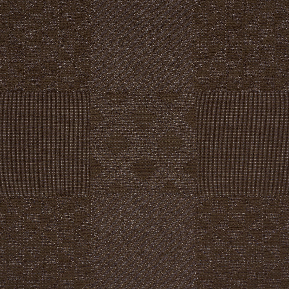 Schumacher Malia Cedar Brown Fabric Sample 84051