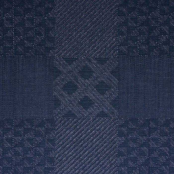 Schumacher Malia Indigo Fabric 84052