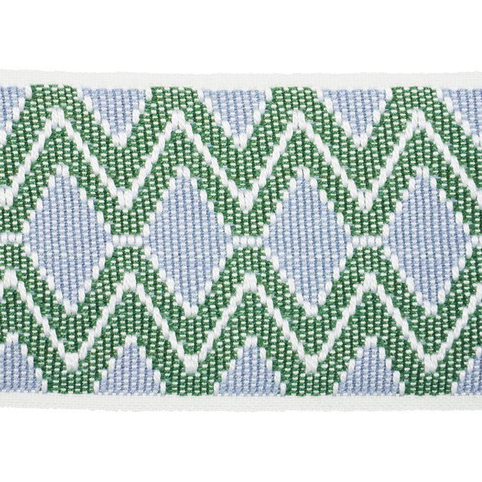 Schumacher Pinula Tape Fern Trim Sample 84100