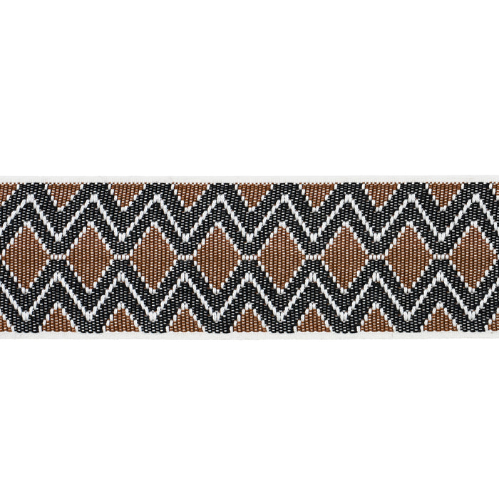 Schumacher A Rum Fellow Umber Trim 84102