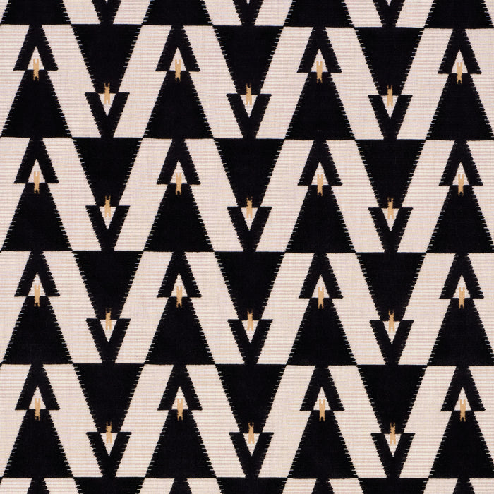 Schumacher Kalido Velvet Onyx Fabric 84121