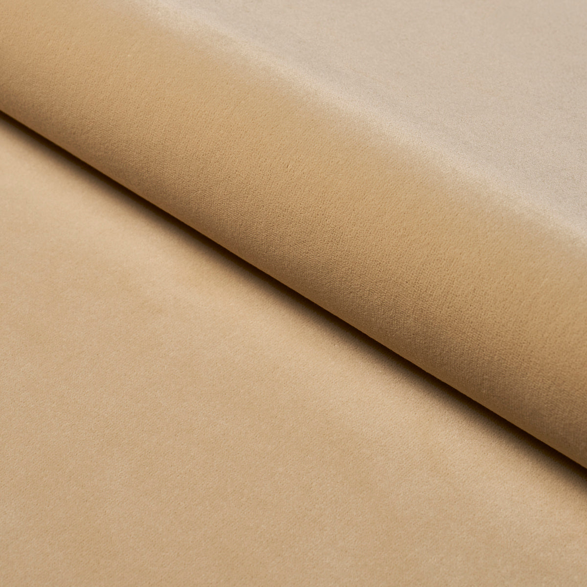 Schumacher Alistair Indoor/Outdoor Velvet Beige Fabric 84132