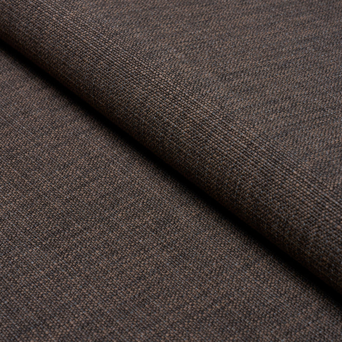 Schumacher Archie Indoor/Outdoor Brown Fabric Sample 84193