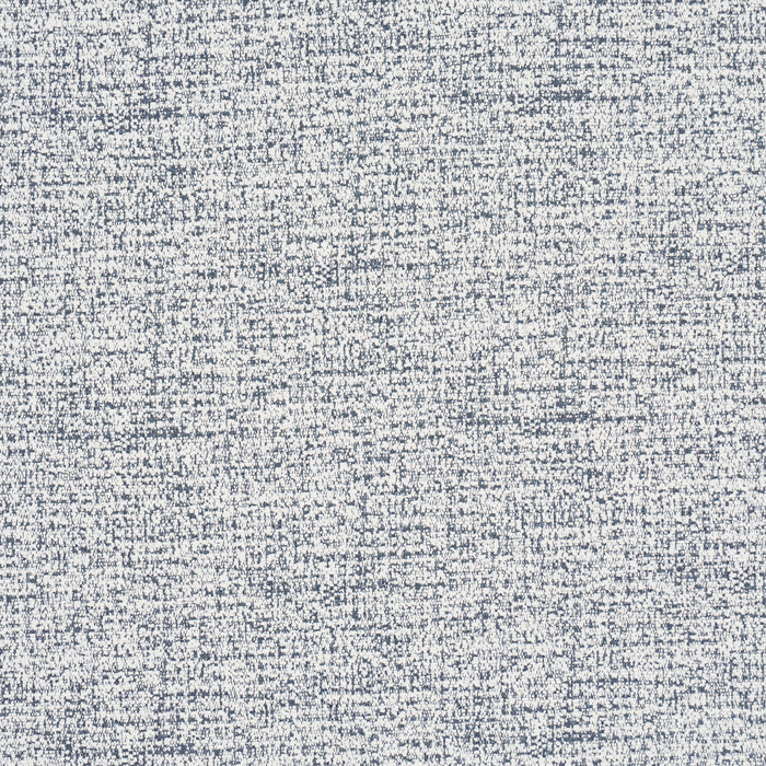 Schumacher Zuzu Indoor/Outdoor White On Navy Fabric Sample 84202