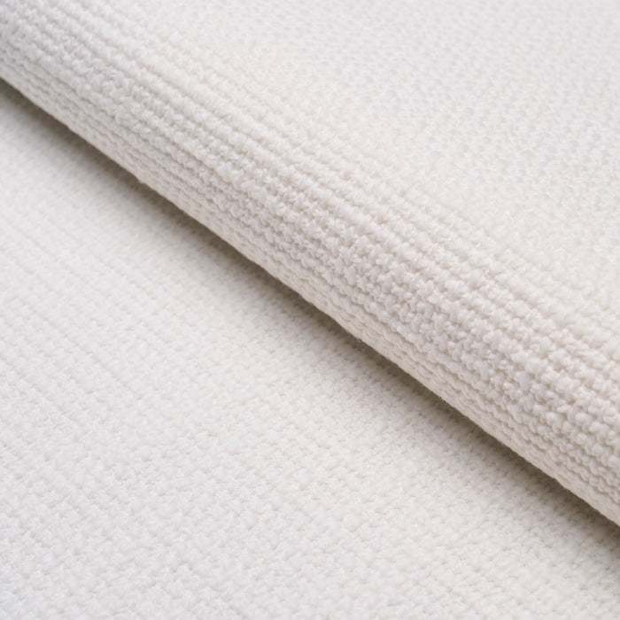 Schumacher Sonny Indoor/Outdoor White Fabric Sample 84210