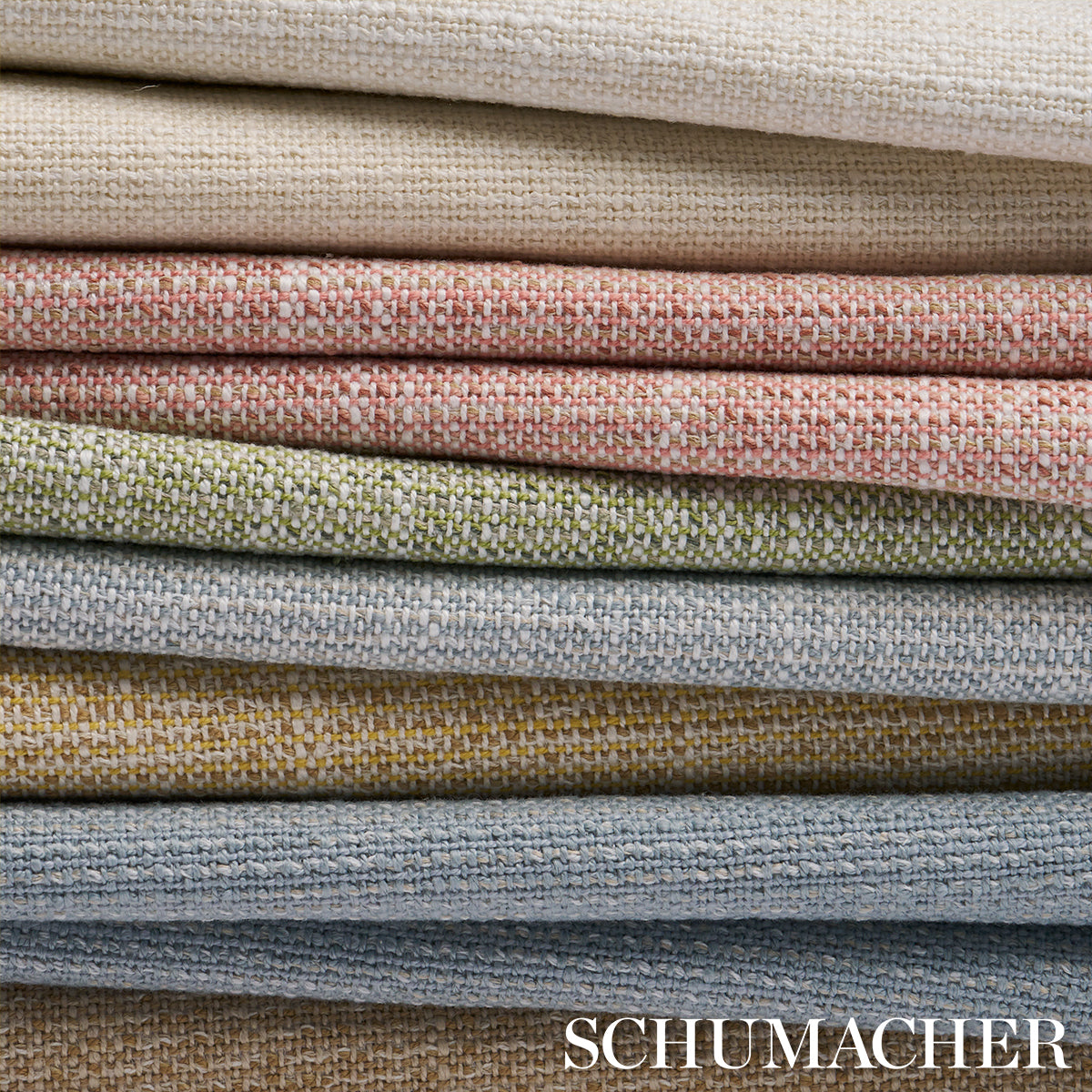 Schumacher Lily Indoor/Outdoor Natural Fabric Sample 84220