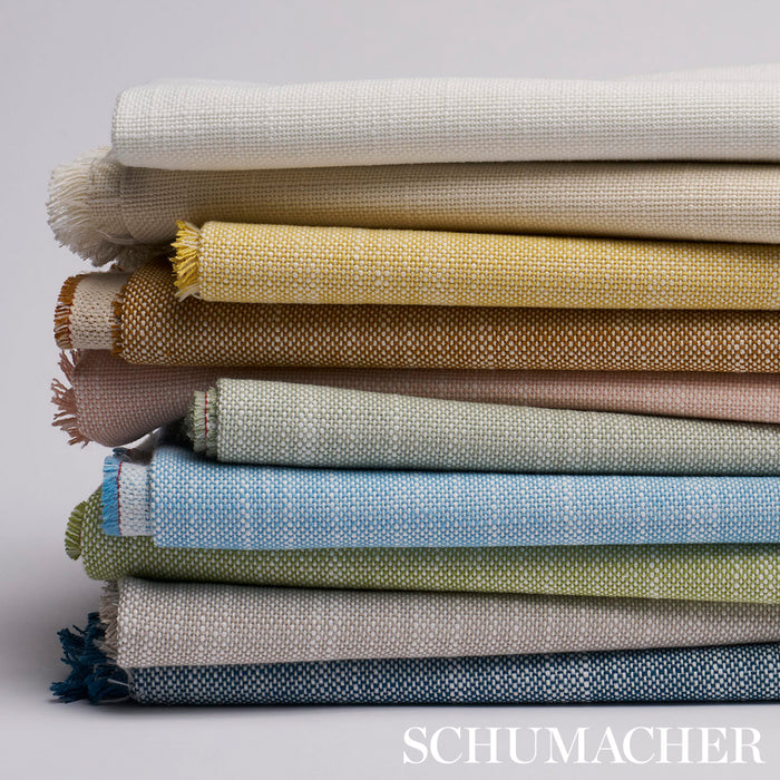 Schumacher Sasha Indoor/Outdoor Sky Fabric Sample 84230