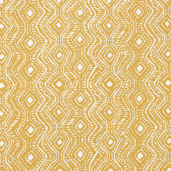 Schumacher Colma Indoor/Outdoor Marigold Fabric 84240