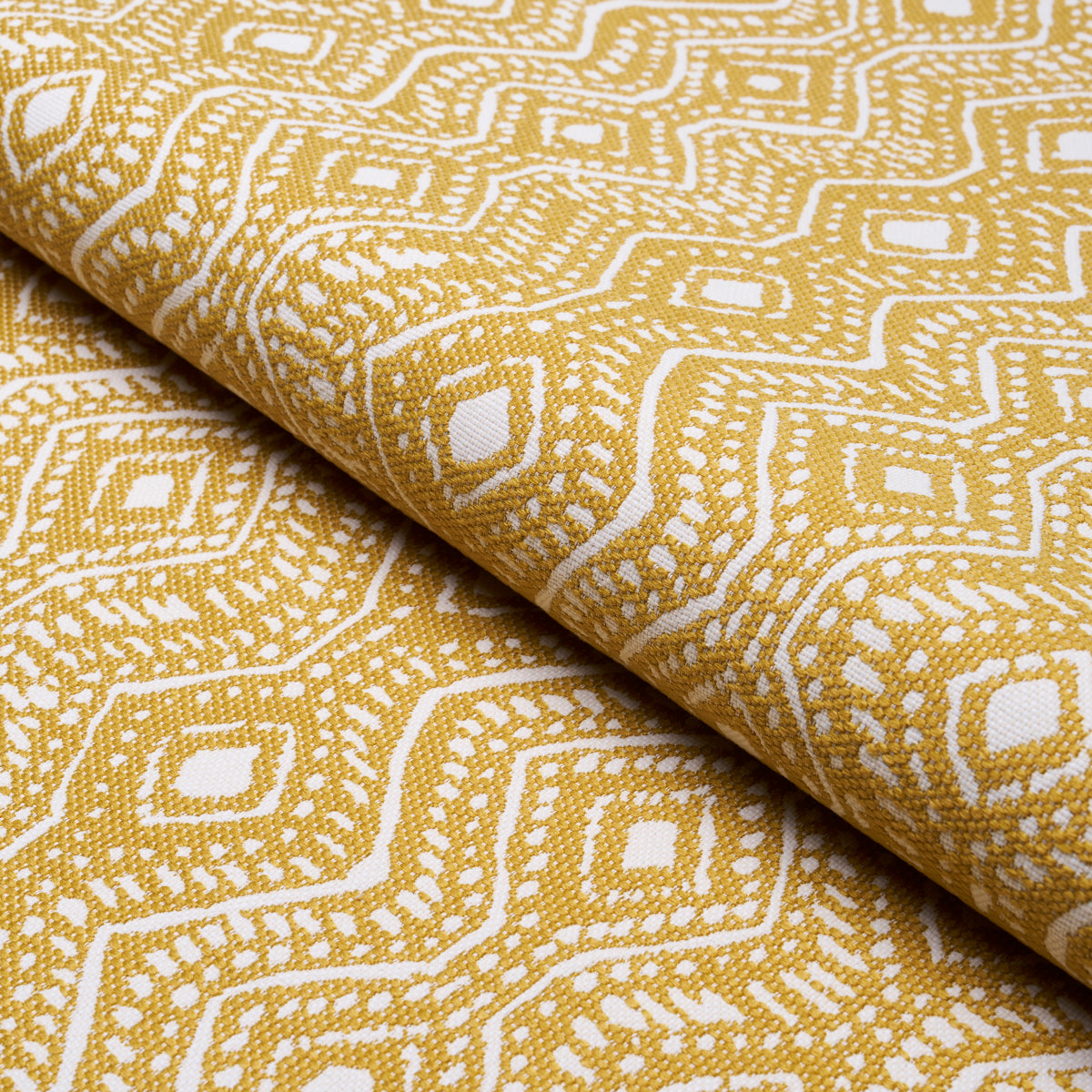 Schumacher Colma Indoor/Outdoor Marigold Fabric 84240