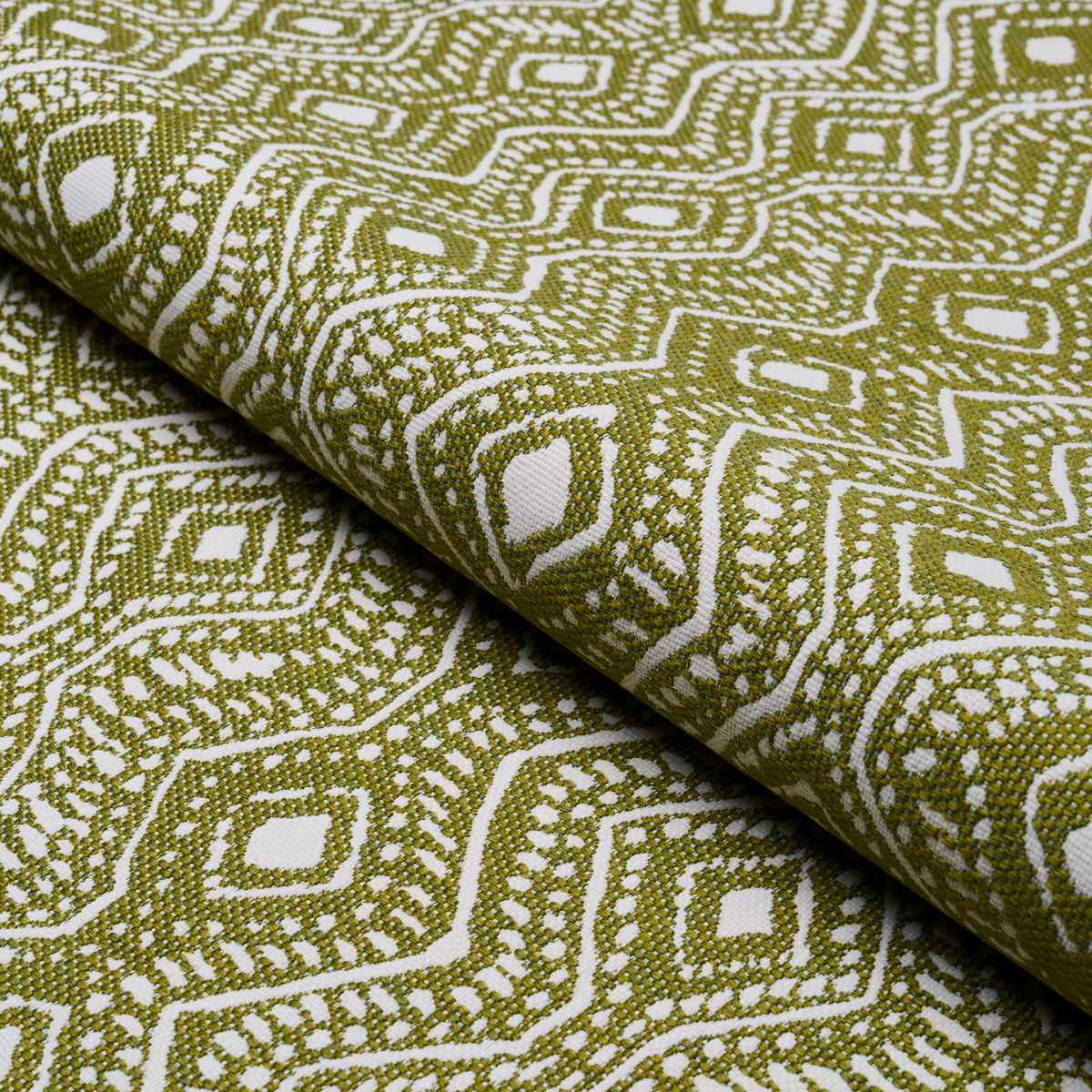 Schumacher Colma Indoor/Outdoor Verde Fabric 84242