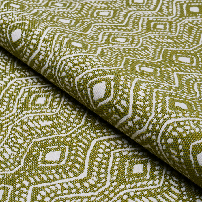 Schumacher Colma Indoor/Outdoor Verde Fabric 84242