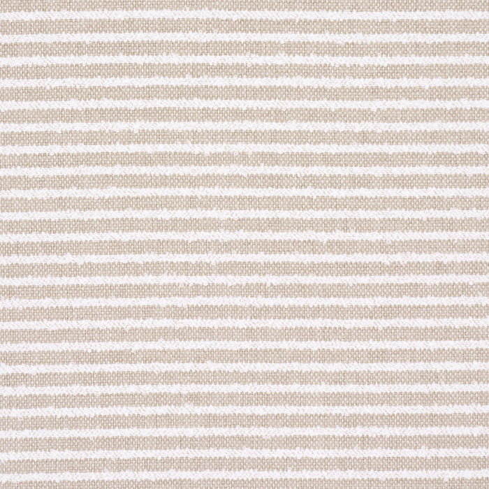 Schumacher Boucle Stripe Indoor/Outdoor Flax Fabric Sample 84261