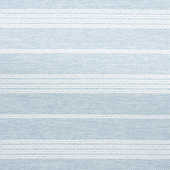 Schumacher Serra Mesa Indoor/Outdoor Stripe Chambray Fabric Sample 84271