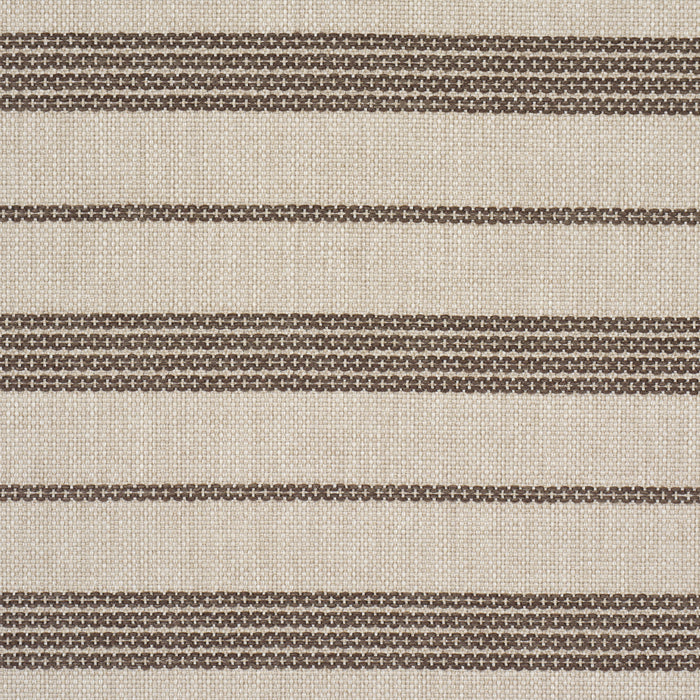 Schumacher Serra Mesa Indoor/Outdoor Stripe Burlap Fabric Sample 84273