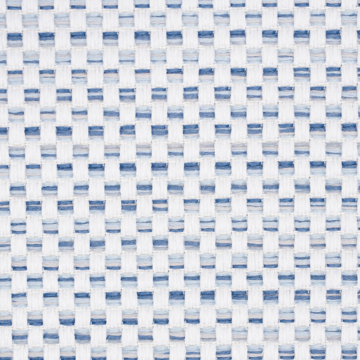 Schumacher Pacifica Indoor/Outdoor Blue Fabric Sample 84311