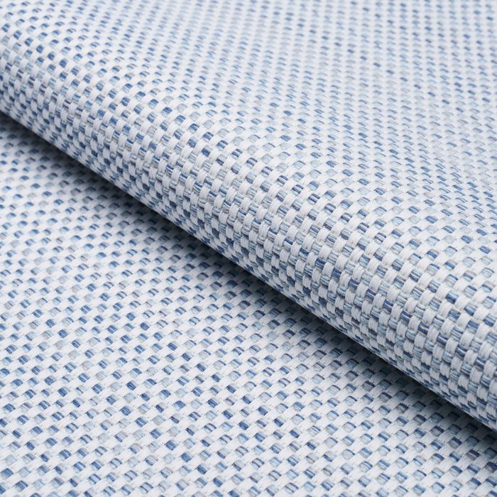 Schumacher Pacifica Indoor/Outdoor Blue Fabric 84311