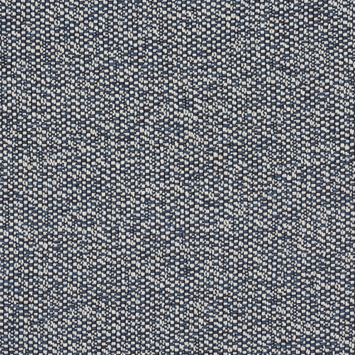 Schumacher Gus Indoor/Outdoor Indigo Fabric Sample 84342