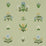 Schumacher Elmslie Embroidery Leaf Fabric 84371