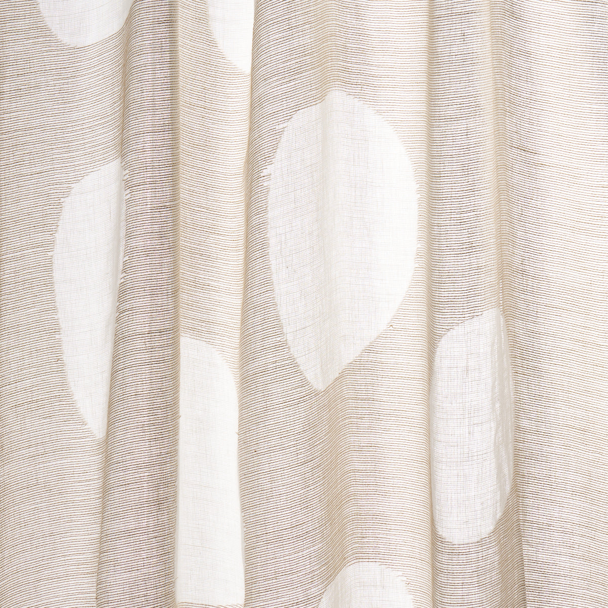 Schumacher Elaine Sheer Birch Fabric 84420