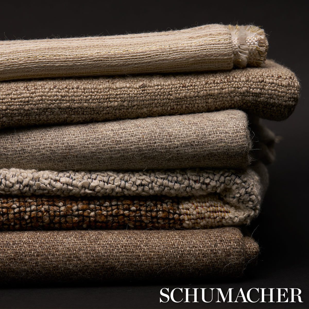 Schumacher Breuer Wenge Brown Fabric Sample 84450