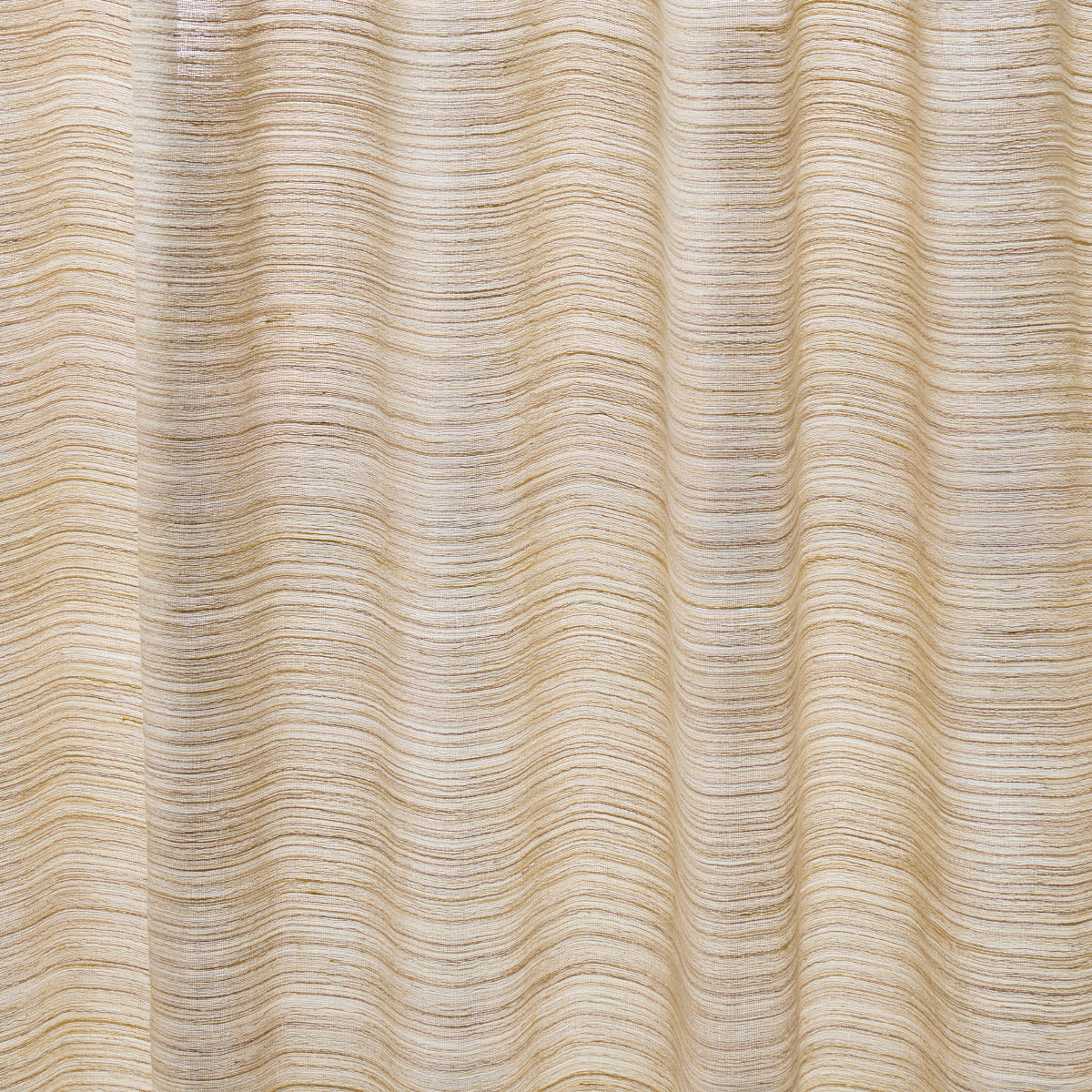 Schumacher Ines Alpaca Linen Sheer Soft Gold Fabric 84470