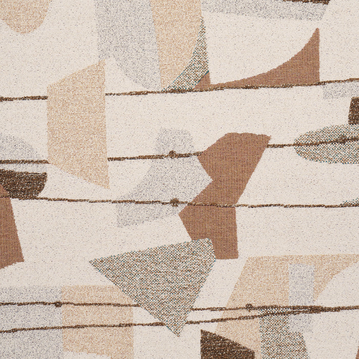 Schumacher Speakeasy Sepia Multi Fabric Sample 84480