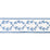 Schumacher Maison Vine Porcelain Trim Sample 84573