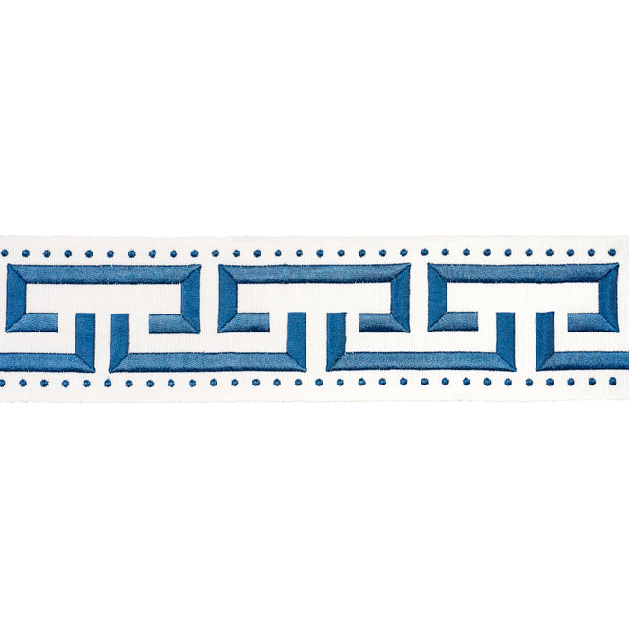 Schumacher Margo Fret Marine Trim 84580