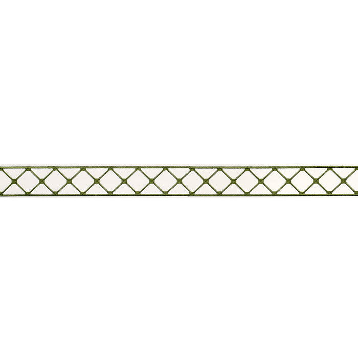 Schumacher Parisian Bamboo Green Trim Sample 84600