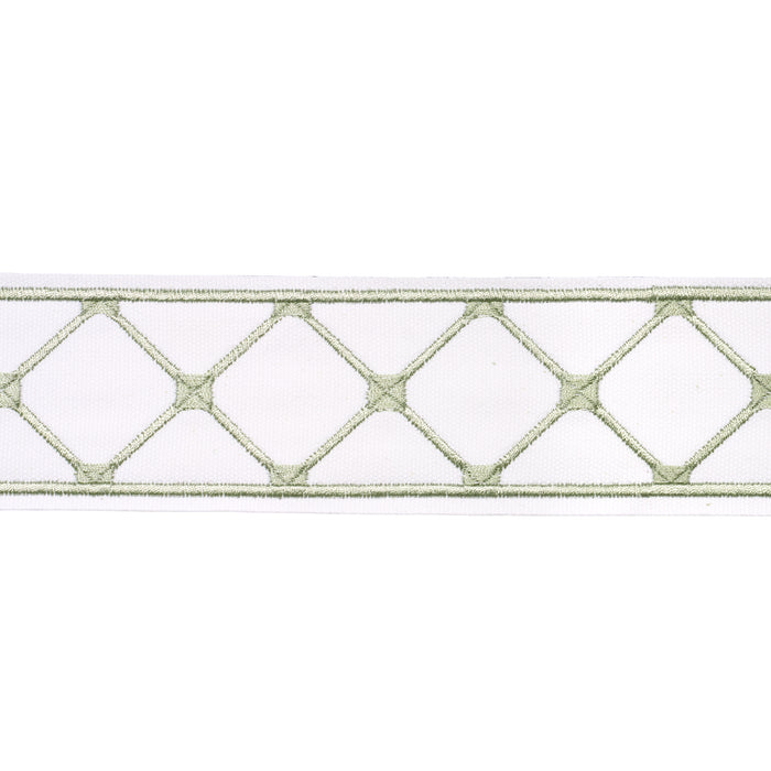 Schumacher Parisian Bamboo Celadon Trim 84601