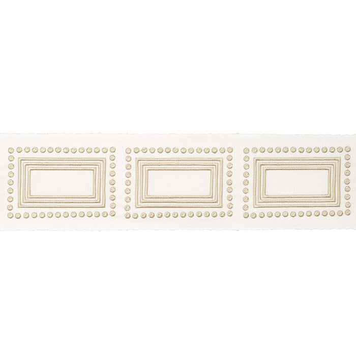 Schumacher Porte Parisien Ivory Trim 84610